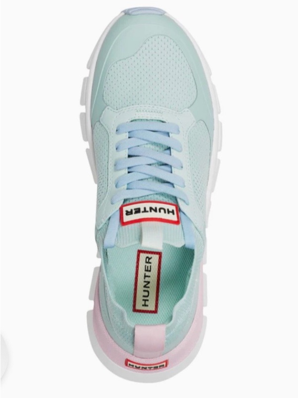 Hunter Women's Irena Casual Lace-up Sneakers. Size 8.